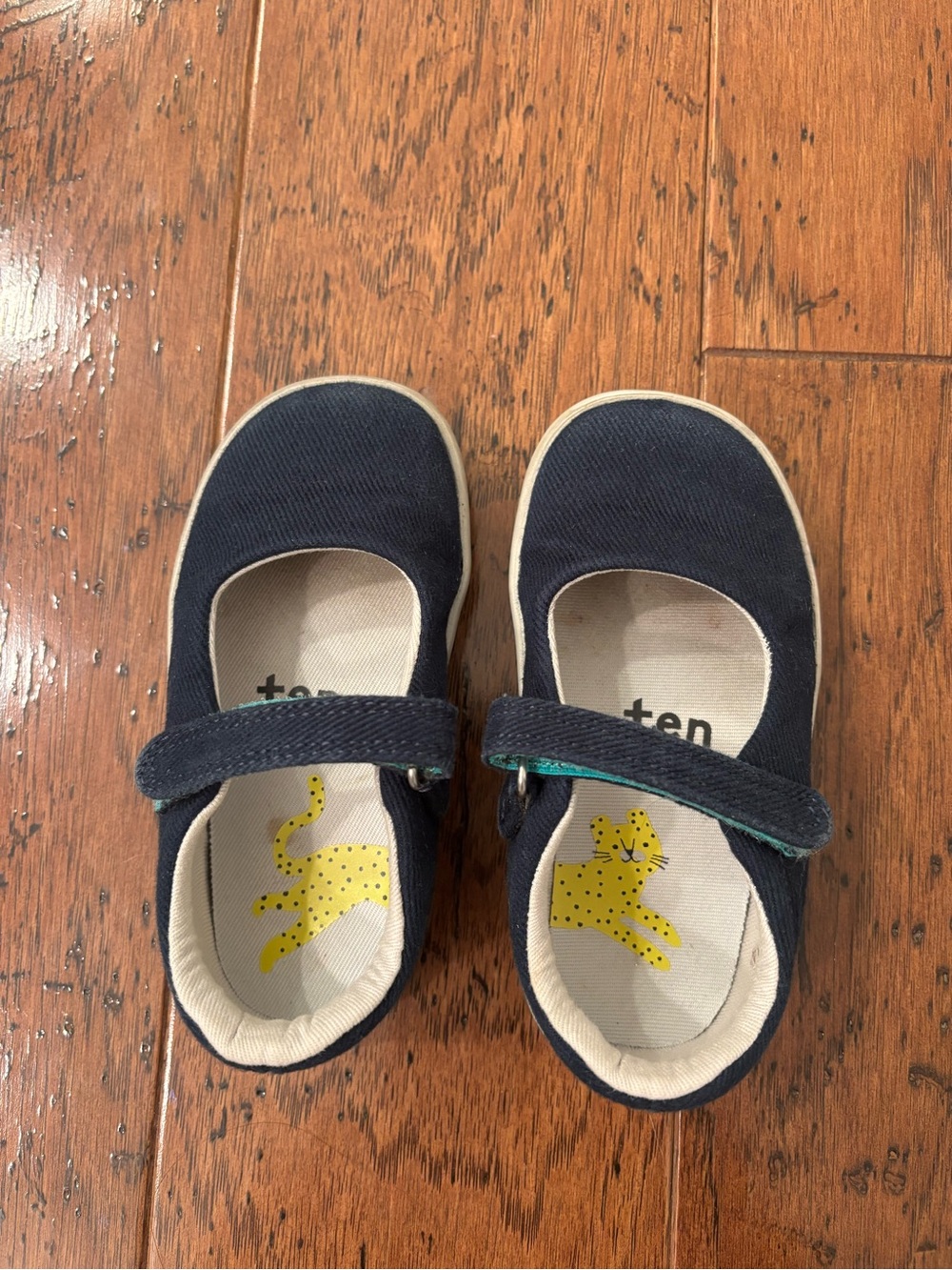 Ten Little Navy Slip-On Baby & Walker Shoes